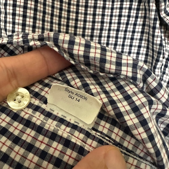 J.Crew Slim Shirt in Plaid - Picture 3 of 3